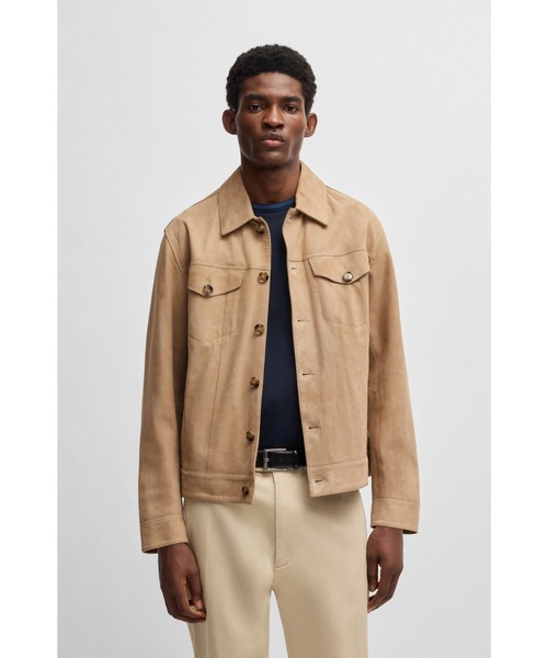 BOSS（HUGO BOSS） コート ジャケット レギュラーフィットジャケット