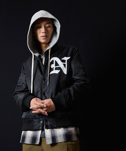 NUMBER (N)INE（ナンバーナイン） スタジャン NYLON PRINTED STADIUM