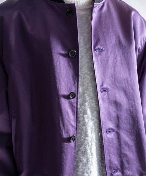 Jackman（ジャックマン） スタジャン Satin Award Jacket メンズ