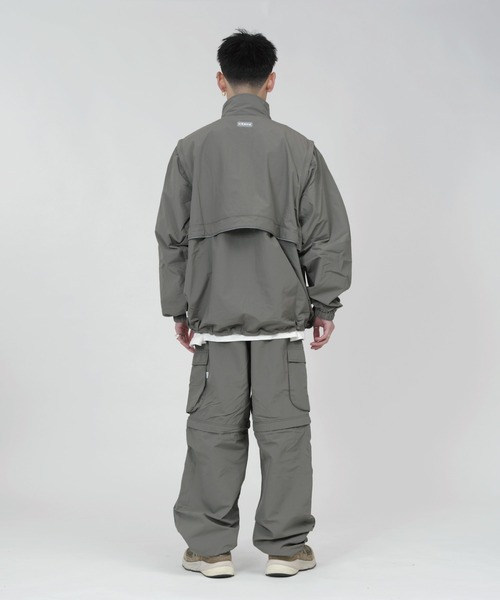 KEBOZ（ケボズ） ナイロンジャケット SUPPLEX CONVERTIBLE JACKET 25SS