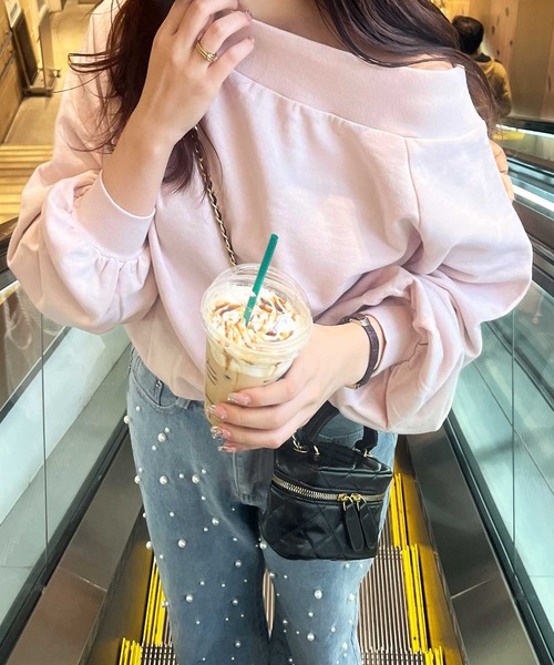 nelliy. トレーナー スウェット 「新色追加/6色展開」ボリューム