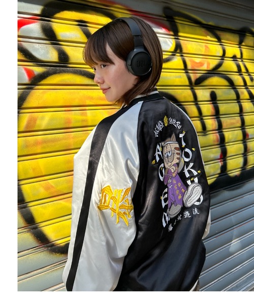 A'gem（エージェム） スカジャン A'GEM/9 × .kom リバーシブル