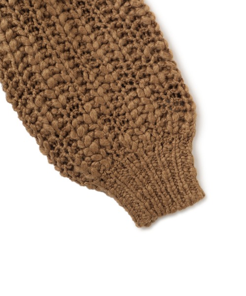 ADAM ET ROPE'（アダムエロペ） カーディガン 「WEB限定」ローゲージ