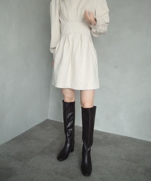 VIVIAN（ヴィヴィアン） ブーツ スクエアトゥロングブーツ レディース