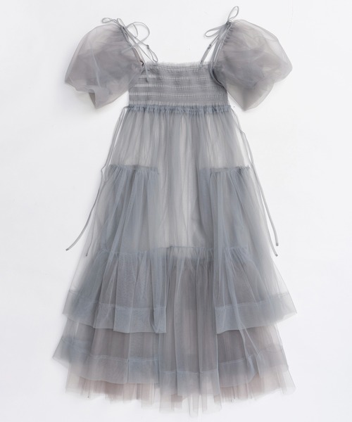 MAISON SPECIAL（メゾンスペシャル） ワンピース 2-way Tulle Volume