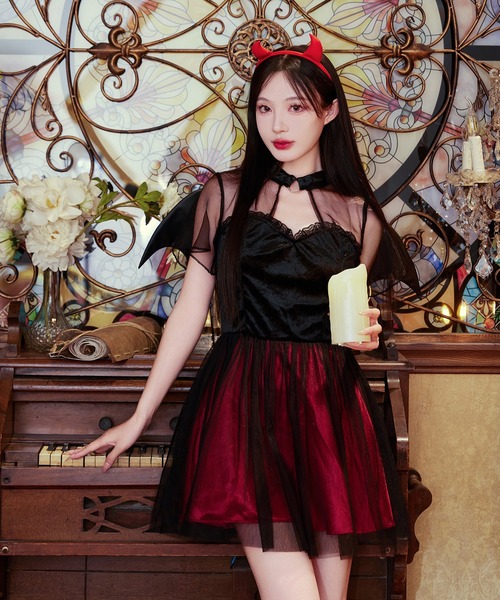 コスプレ 「 ミニデビル 」 ハロウィン 衣装 デビル 悪魔 仮装 大人