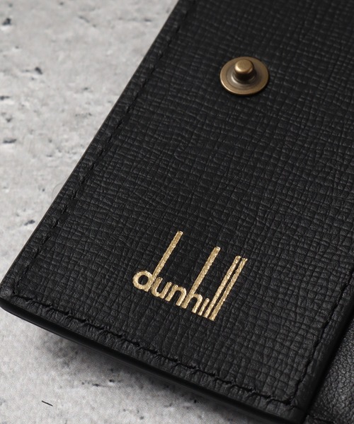dunhill（ダンヒル） キーケース 「DUNHILL/ダンヒル」本革 メタルロゴ