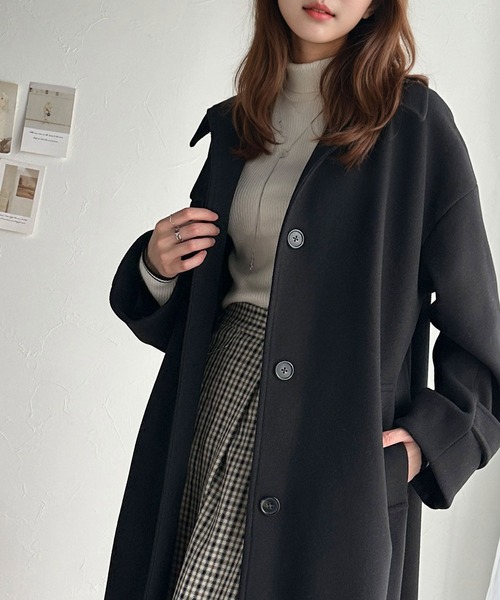 classicalelf（クラシカルエルフ） ステンカラーコート コート ロング