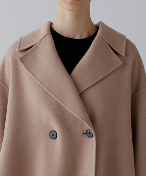 ADORE（アドーア） コート アウター ソリッドウールリバージャケット