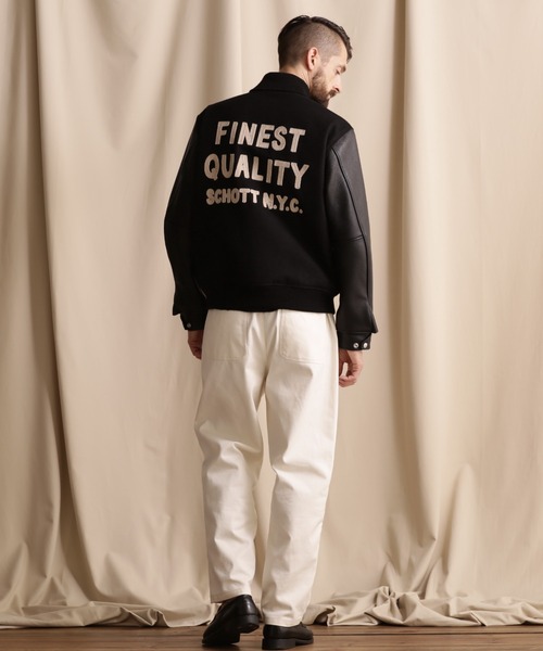 Schott N.Y.C（ショット） スタジャン Schott/ショット/×SKOOKUM