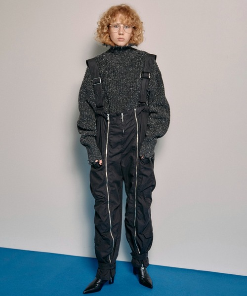 MAISON SPECIAL（メゾンスペシャル） ニット セーター 2way Front Zip