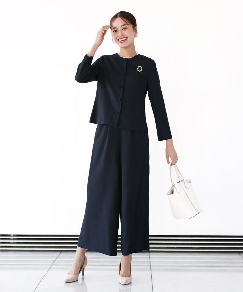 セットアップ 「洗濯機で洗える！2WAYストレッチ！防シワ加工！」慶事