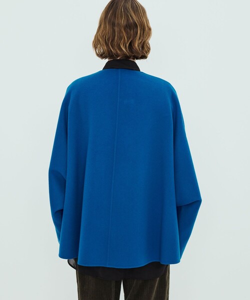 TOMORROWLAND .B コート アウター ウールダブルフェイス マントコート