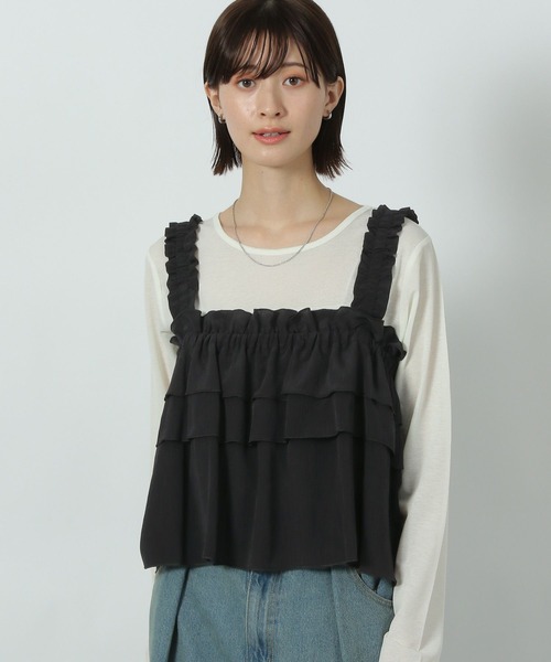 LAKOLE（ラコレ） フリルビスチェ / 291758 レディース : ZOZOTOWN