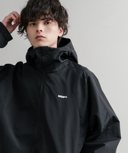 HUF（ハフ） ナイロンジャケット ALL CAPS SHELL JACKET オーバー