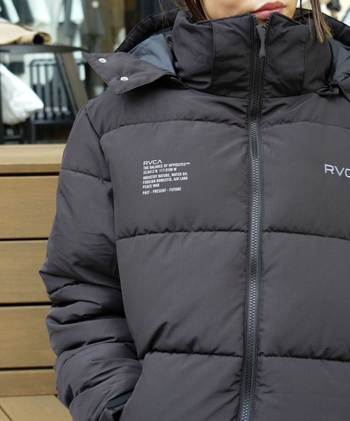 RVCA（ルーカ） ブルゾン アウター メンズ BACK PRINT PUFFER JKT