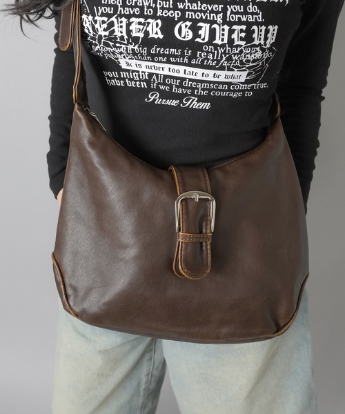 SPINNS（スピンズ） ショルダーバッグ バッグ ヴィンテージ加工