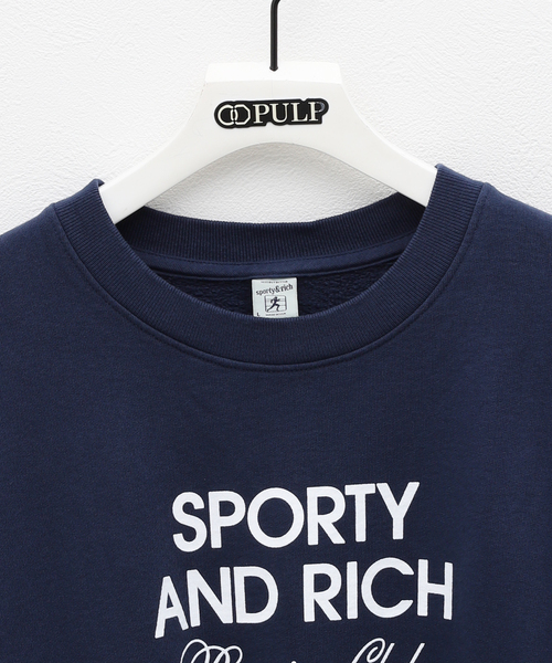 SPORTY&RICH トレーナー スウェット 「SPORTY＆RICH / スポーティ