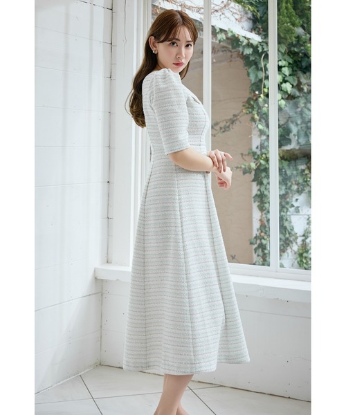 Her lip to ワンピース Charlotte Tweed Dress : ZOZOTOWN Yahoo!店