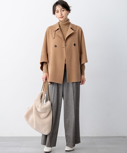 23区（ニジュウサンク） ポンチョ 「見上愛さん着用/Oggi12月号掲載