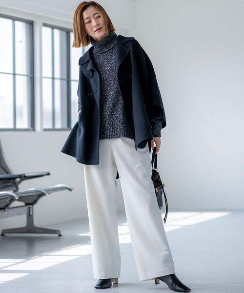 23区（ニジュウサンク） ポンチョ 「見上愛さん着用/Oggi12月号掲載