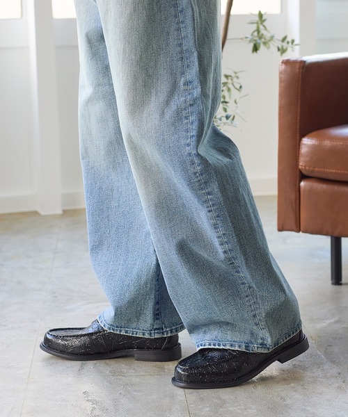 London Shoe Make（ロンドンシューメイク） ローファー ペイズリー