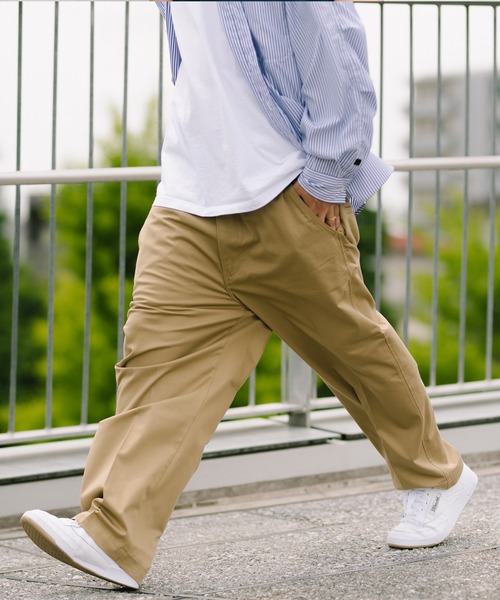 Levi's（リーバイス） チノパン STA PREST ワイドレッグ クロップ