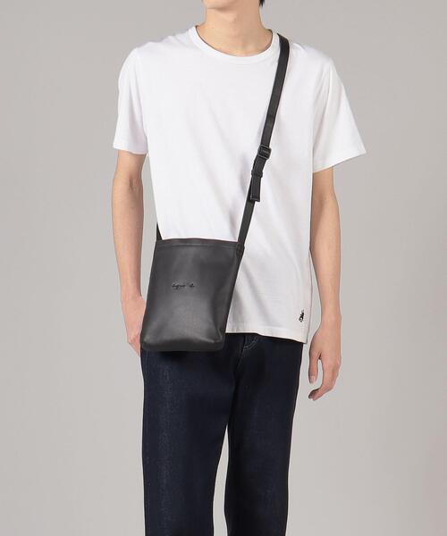 agnes b.（アニエスベー） ショルダーバッグ レザーショルダーバッグ