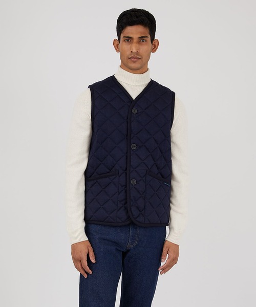 LAVENHAM（ラベンハム） ベスト ジレ メンズ レディース : ZOZOTOWN