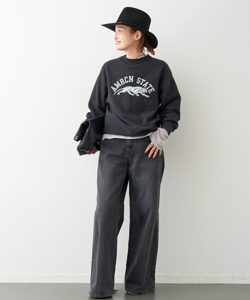 AMERICANA（アメリカーナ） トレーナー スウェット AMRCN STATE SWEAT