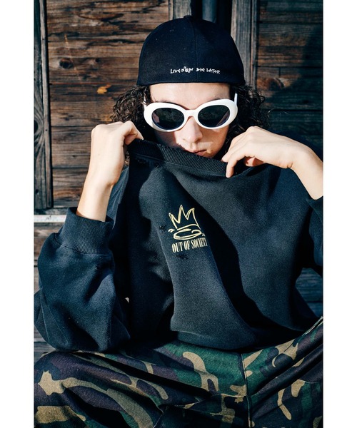 glamb（グラム） トレーナー スウェット Out of Society Sweat