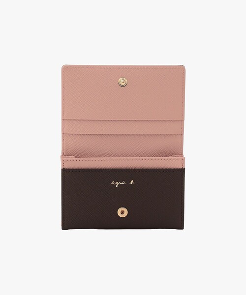 agnes b.（アニエスベー） 名刺入れ レザー カードケース ”Erika