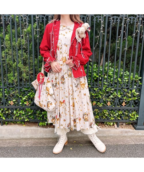 PINK HOUSE（ピンクハウス） ワンピース ウィンターフォレストトリート