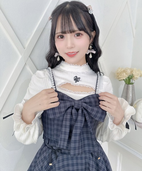 ROJITA（ロジータ） キャミソール 「セットアップ対応」BIGリボン