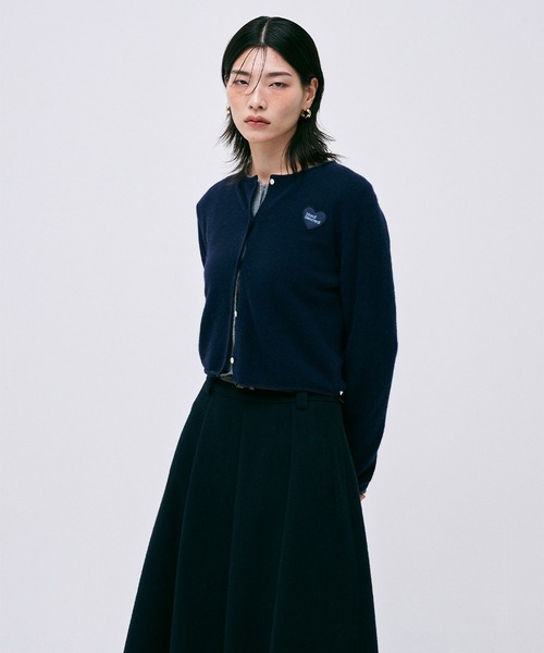 Mardi Mercredi（マルディメクルディ） カーディガン RACCOON BLENDED