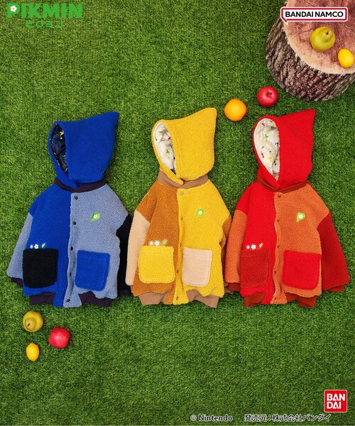 BREEZE（ブリーズ） ブルゾン アウター 「ピクミン」リバーシブルボア