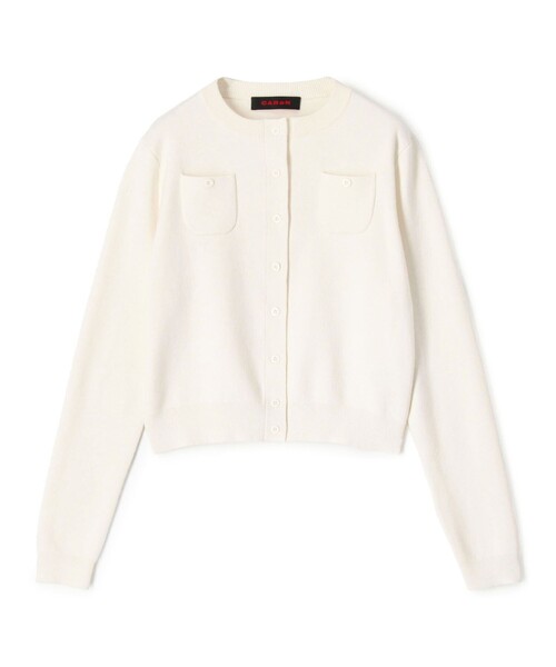 CABaN（キャバン） カーディガン コットンカシミヤ クルーネック