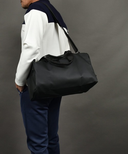 COMON＋（コモンプラス） ボストンバッグ 防水加工 シューズ収納付き