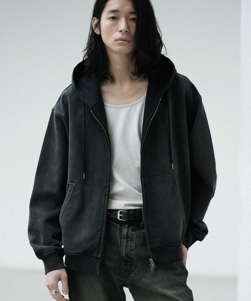 WYM LIDNM パーカー HEAVY OZ DOUBLE ZIP PARKA メンズ レディース