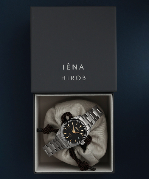 IENA（イエナ） 腕時計 SEIKO Exclusive IENA x HIROB Black 別注