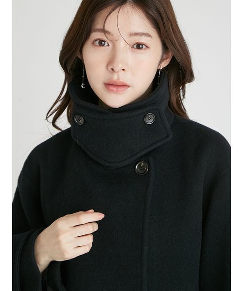 CELFORD（セルフォード） ピーコート pコート Aラインウールミドル