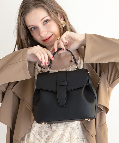 styiro（スタイロ） ハンドバッグ ベルトフラップ 2WAY ショルダー