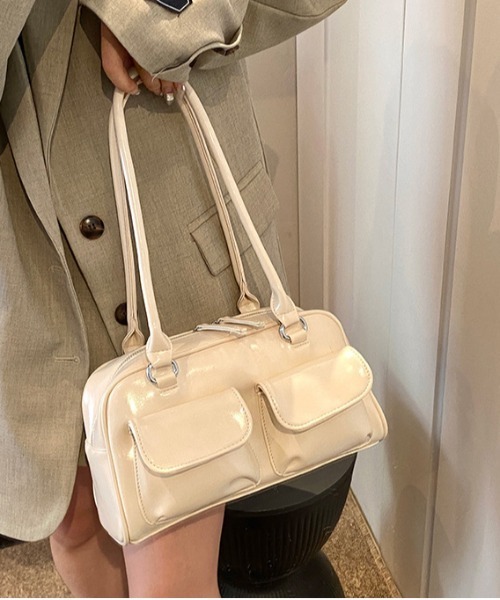 FREE STYLISTS ショルダーバッグ バッグ Y2K フロント 2ポケット