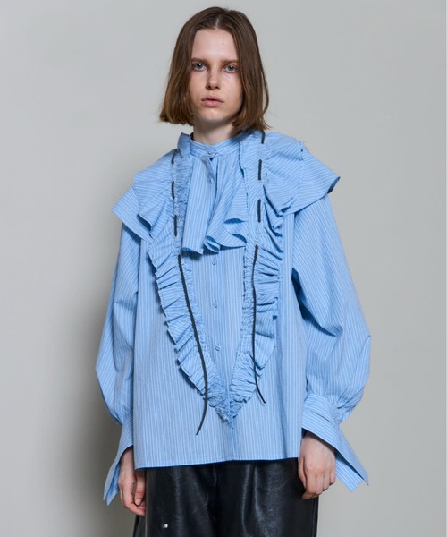 MAISON SPECIAL（メゾンスペシャル） ブラウス シャツ 2way Ruffled