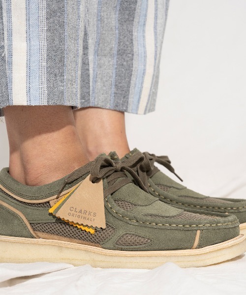 Clarks（クラークス） デッキシューズ UNION TOKYO x CLARKS Wallabee