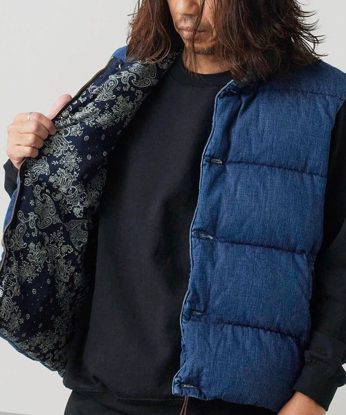 REMI RELIEF（レミ レリーフ） ダウンベスト ベスト ナチュラル加工