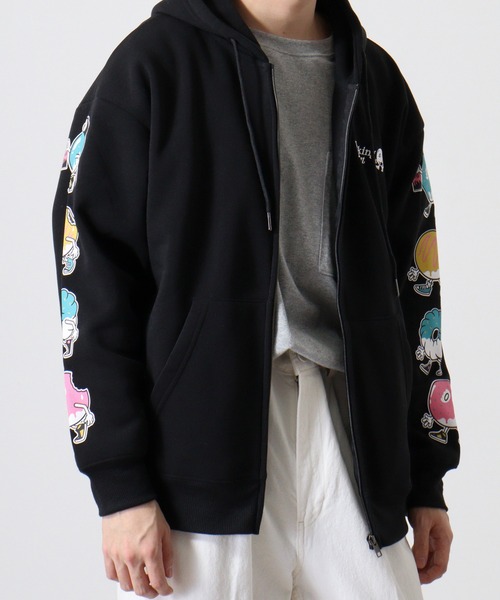 FUNALIVE（ファンアライブ） パーカー Walking Donut 裏起毛ZIP