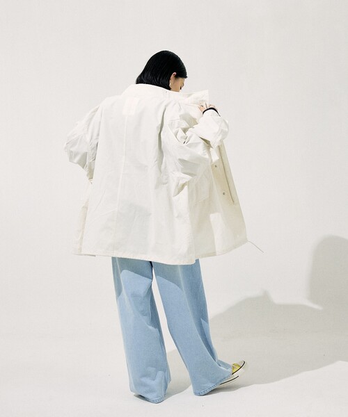 FREAK'S STORE（フリークスストア） モッズコート フリ- オフホワイト