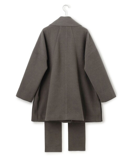 J.PRESS YORK STREET ノーカラーコート コート 「WOMEN」NEEDLE JERSEY