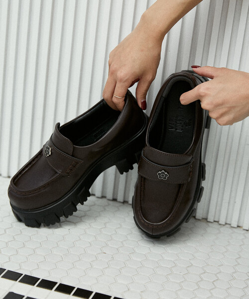 PUBLUX（パブリュクス） ローファー MARY QUANT × PUBLUX/マリー